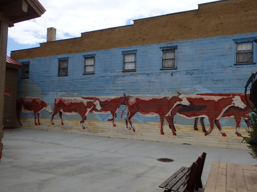 GDMBR: Viewed entering Pinedale, Wyoming.